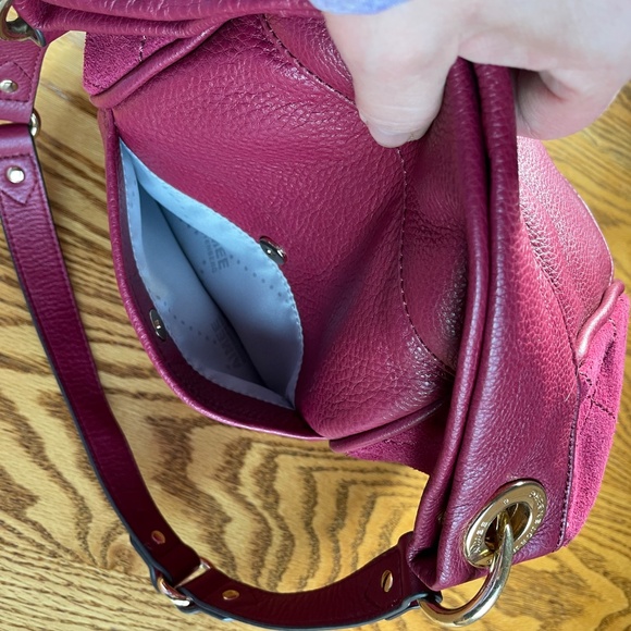 Aimee Kestenberg Raspberry/Red Shoulder Bag - NWOT - Picture 7 of 16